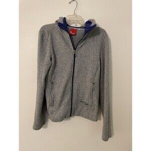 Saucony Women’s Gray Full Zip Hooded Jacket Size Medium Athletic